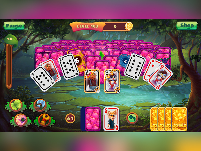 Fantasy Forest Solitaire screenshot 2