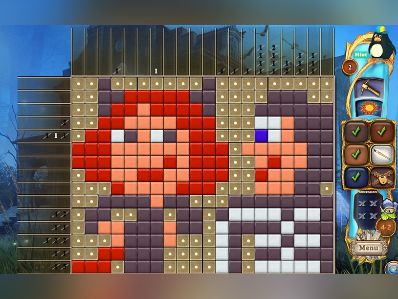 Fantasy Mosaics 49: Haunted Swamp screenshot 1
