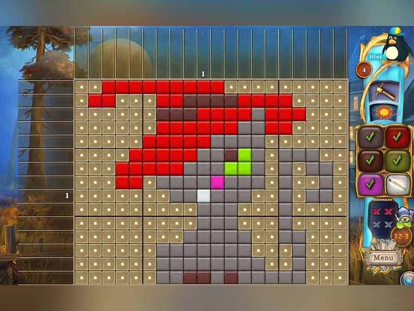 Fantasy Mosaics 49: Haunted Swamp screenshot 3
