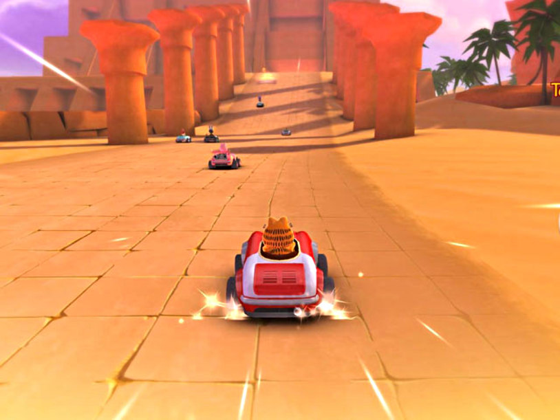Garfield Kart screenshot 2