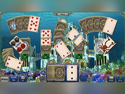 Jewel Match Atlantis Solitaire 3 screenshot 2