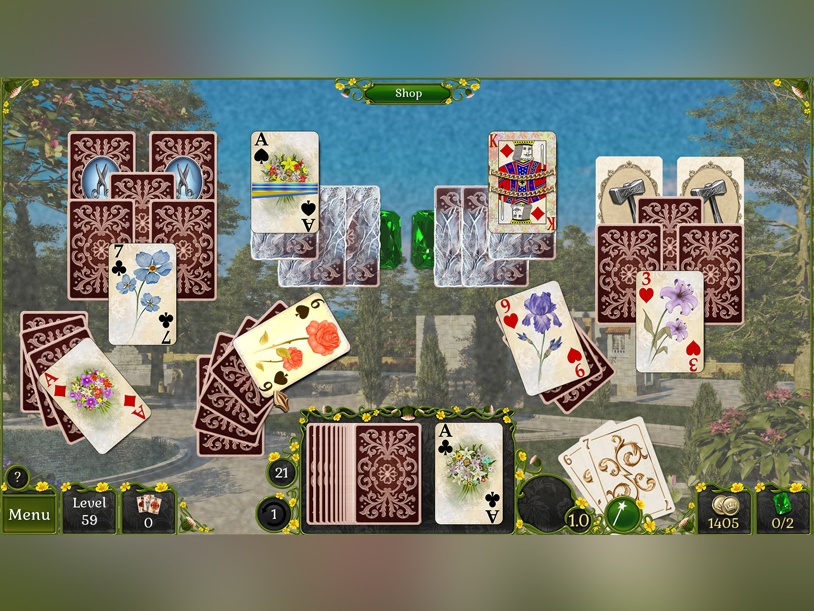 Jewel Match Solitaire Summertime screenshot 2
