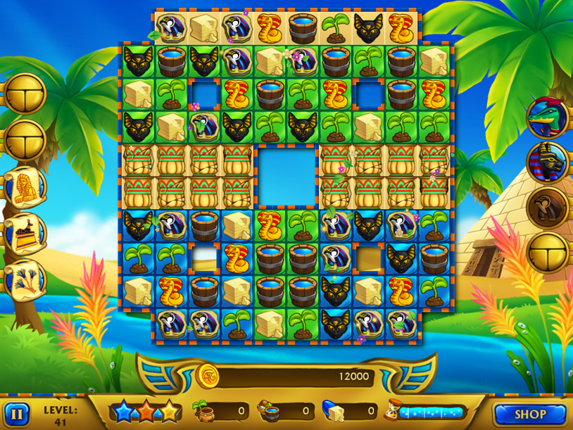 Legends of Egypt - Pharaohs Garden screenshot 1