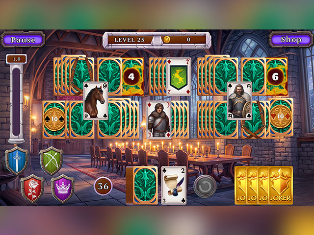 Love and Knights Solitaire 2 screenshot 2