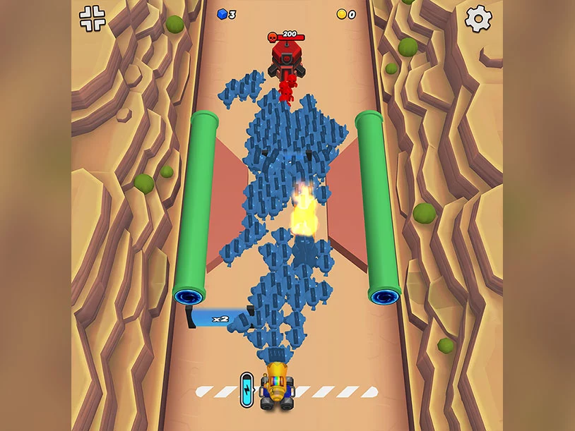 Mob Rush screenshot 2