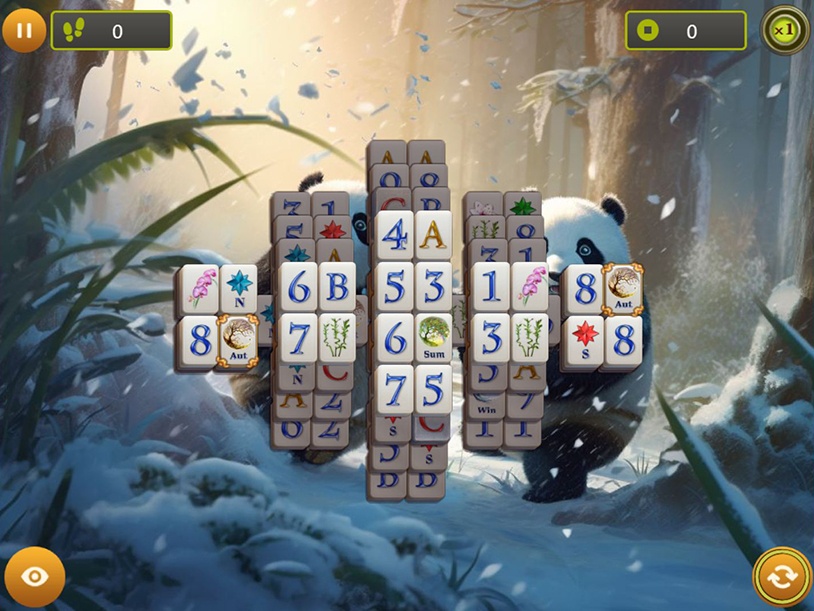 Panda Choice Mahjong screenshot 1