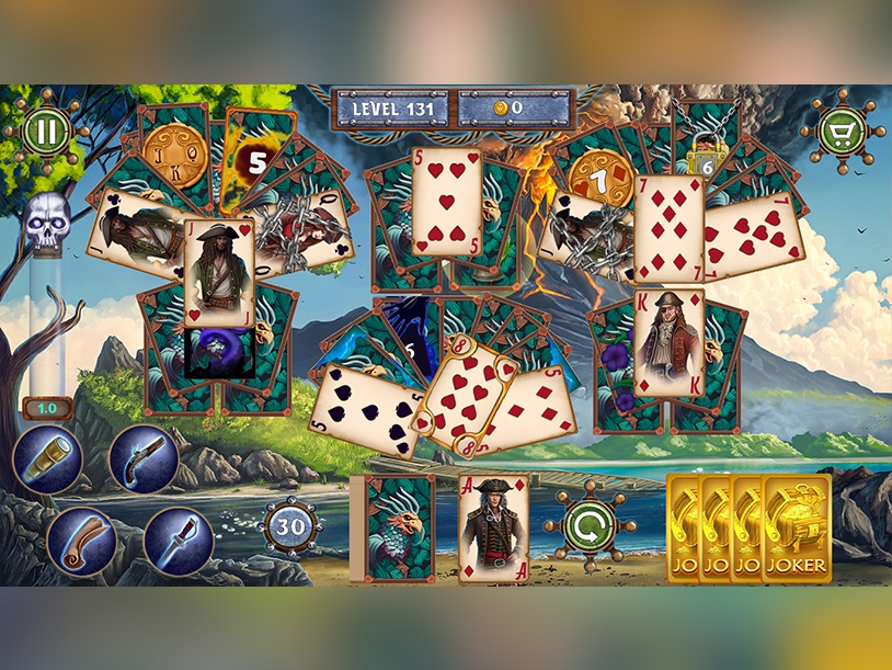 Pirates Adventure Solitaire 2 screenshot 2