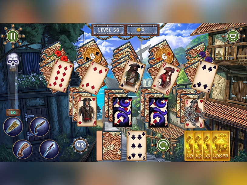 Pirates Adventure Solitaire 2 screenshot 3