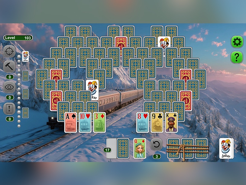 Weekend Solitaire: Railway screenshot 1