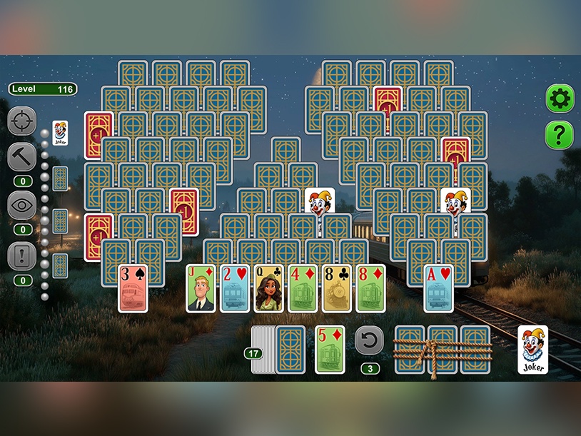 Weekend Solitaire: Railway screenshot 3