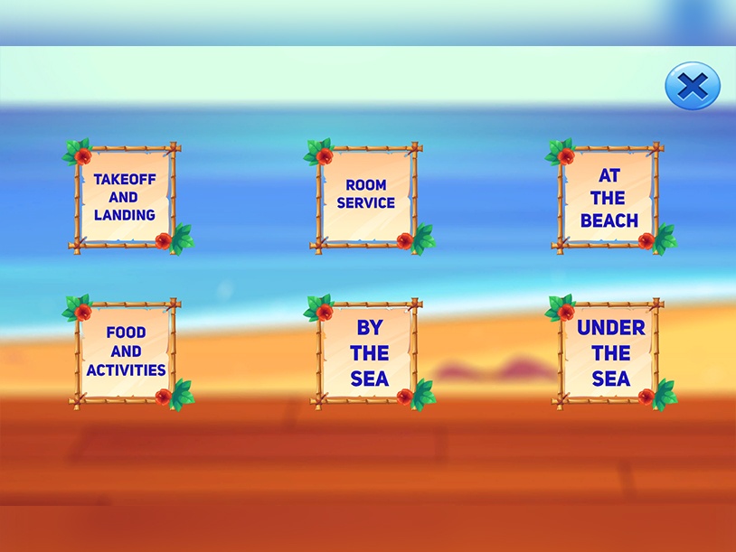 Word Search Vacation screenshot 1