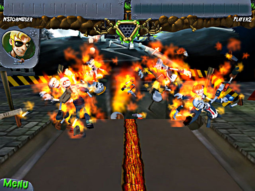 Zombie Bowl O Rama screenshot 1